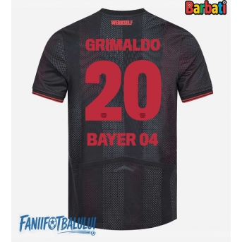 Bayer Leverkusen Alejandro Grimaldo #20 Tricou Fotbal Replică 2025-26 Barbati Acasa